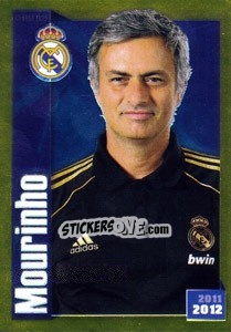 Cromo Mourinho (Portrait) - Real Madrid 2011-2012 - Panini