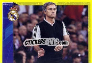 Sticker Mourinho in action - Real Madrid 2011-2012 n. 25 - Panini