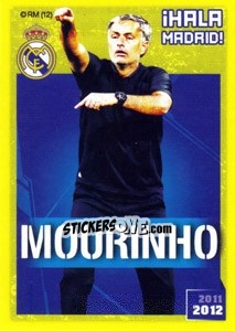 Sticker Mourinho IHALA MADRID - Real Madrid 2011-2012 - Panini