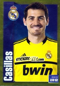 Figurina Casillas (Portrait) - Real Madrid 2011-2012 - Panini