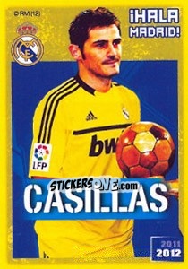 Sticker Casillas IHALA MADRID - Real Madrid 2011-2012 n. 34 - Panini