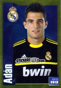 Cromo Adan (Portrait) - Real Madrid 2011-2012 n. 36 - Panini