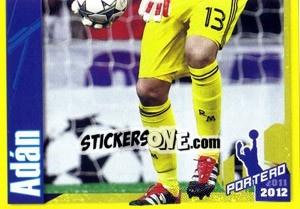 Sticker Adan in action - Real Madrid 2011-2012 - Panini