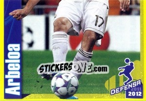 Sticker Arbeloa in action - Real Madrid 2011-2012 n. 44 - Panini