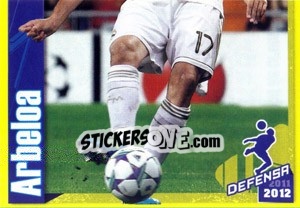 Figurina Arbeloa in action - Real Madrid 2011-2012 - Panini