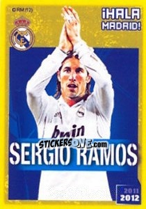 Sticker Sergio Ramos IHALA MADRID - Real Madrid 2011-2012 - Panini