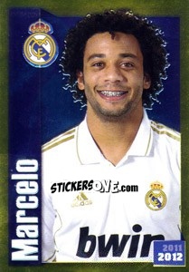 Figurina Marcelo (Portrait) - Real Madrid 2011-2012 - Panini