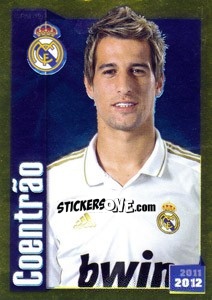 Cromo Coentrao (Portrait) - Real Madrid 2011-2012 - Panini