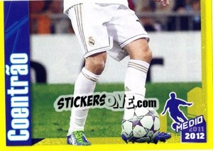 Sticker Coentrao in action - Real Madrid 2011-2012 - Panini