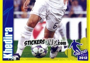 Sticker Khedira in action - Real Madrid 2011-2012 n. 92 - Panini