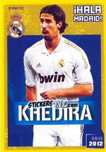 Sticker Khedira IHALA MADRID - Real Madrid 2011-2012 - Panini