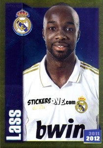 Sticker Lass (Portrait) - Real Madrid 2011-2012 n. 96 - Panini