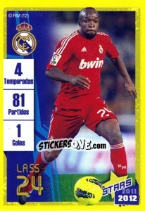 Cromo Lass (Trayectoria) - Real Madrid 2011-2012 - Panini