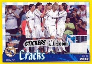 Cromo Cracks - Real Madrid 2011-2012 - Panini