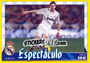 Sticker Espectaculo - Di Maria - Real Madrid 2011-2012 n. 104 - Panini