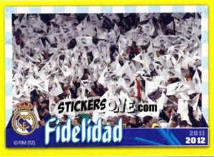 Cromo Fidelidad - Real Madrid 2011-2012 - Panini