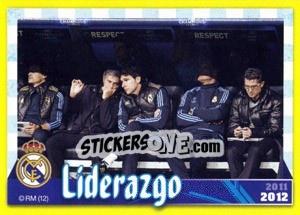 Figurina Liderazgo - Real Madrid 2011-2012 - Panini