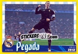 Cromo Pegada - Real Madrid 2011-2012 n. 110 - Panini