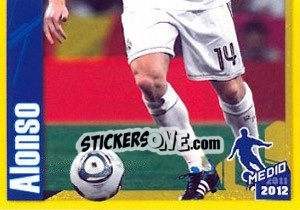 Sticker Alonso - Real Madrid 2011-2012 n. 116 - Panini