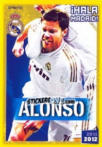 Sticker Alonso IHALA MADRID - Real Madrid 2011-2012 n. 118 - Panini
