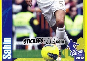 Sticker Sahin in action - Real Madrid 2011-2012 - Panini