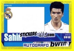 Figurina Sahin (Autografo) - Real Madrid 2011-2012 - Panini