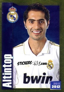 Cromo Altintop (Portrait) - Real Madrid 2011-2012 - Panini