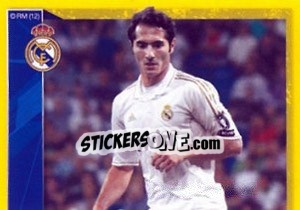 Cromo Altintop in action - Real Madrid 2011-2012 - Panini