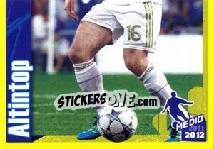 Cromo Altintop in action - Real Madrid 2011-2012 - Panini