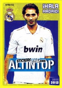 Sticker Hamit Altintop HALA MADRID - Real Madrid 2011-2012 - Panini