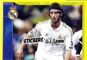 Cromo Granero in action - Real Madrid 2011-2012 - Panini