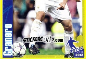 Figurina Granero in action - Real Madrid 2011-2012 n. 134 - Panini
