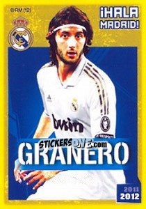 Figurina Granero IHALA MADRID - Real Madrid 2011-2012 n. 136 - Panini