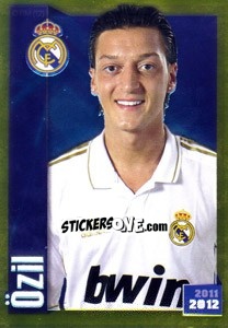 Sticker Ozil (Portrait) - Real Madrid 2011-2012 - Panini
