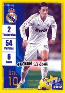 Sticker Ozil (Trayectoria) - Real Madrid 2011-2012 n. 141 - Panini