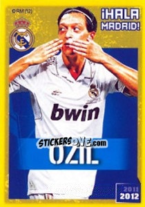 Sticker Ozil IHALA MADRID - Real Madrid 2011-2012 - Panini