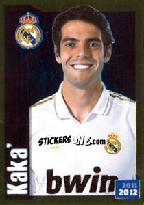 Figurina Kaka (Portrait) - Real Madrid 2011-2012 - Panini