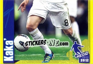 Sticker Kaka in action - Real Madrid 2011-2012 - Panini