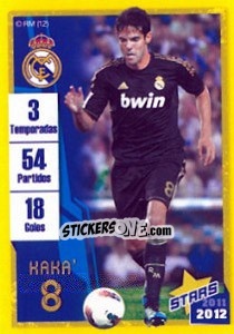 Sticker Kaka (Trayectoria) - Real Madrid 2011-2012 n. 147 - Panini