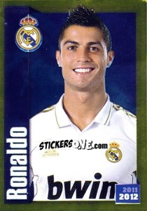 Sticker Ronaldo (Portrait) - Real Madrid 2011-2012 - Panini