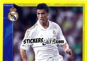 Sticker Ronaldo in action - Real Madrid 2011-2012 - Panini