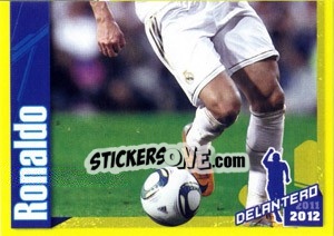 Sticker Ronaldo in action - Real Madrid 2011-2012 n. 152 - Panini