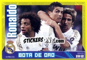 Sticker Cristiano Ronaldo - Real Madrid 2011-2012 n. 156 - Panini