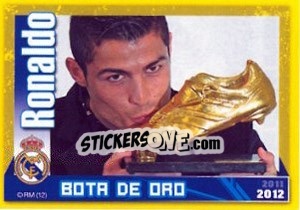 Sticker Cristiano Ronaldo - Real Madrid 2011-2012 n. 157 - Panini