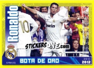 Sticker Cristiano Ronaldo - Real Madrid 2011-2012 n. 158 - Panini