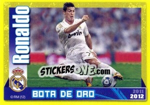 Sticker Cristiano Ronaldo - Real Madrid 2011-2012 n. 161 - Panini