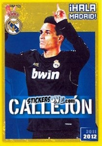 Sticker Callejon IHALA MADRID - Real Madrid 2011-2012 - Panini