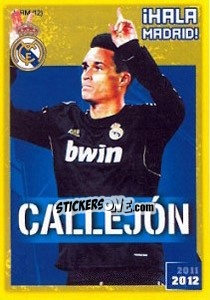Sticker Callejon IHALA MADRID - Real Madrid 2011-2012 n. 166 - Panini