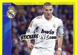 Cromo Benzema in action