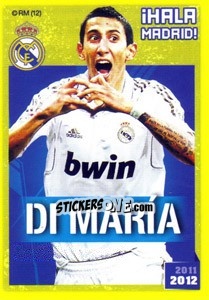 Sticker Di Maria IHALA MADRID - Real Madrid 2011-2012 n. 184 - Panini